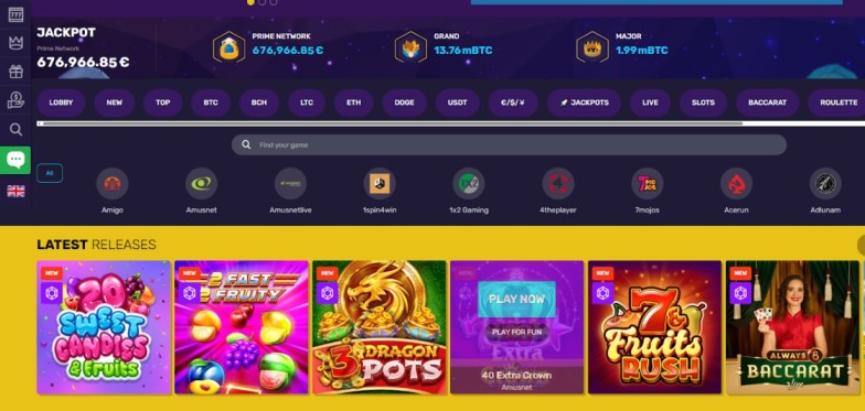BitcoinCasino Best Bitcoin Sites