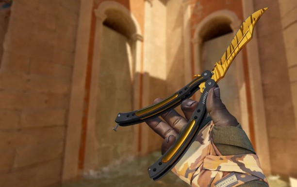 Butterfly Knife Tiger Tooth