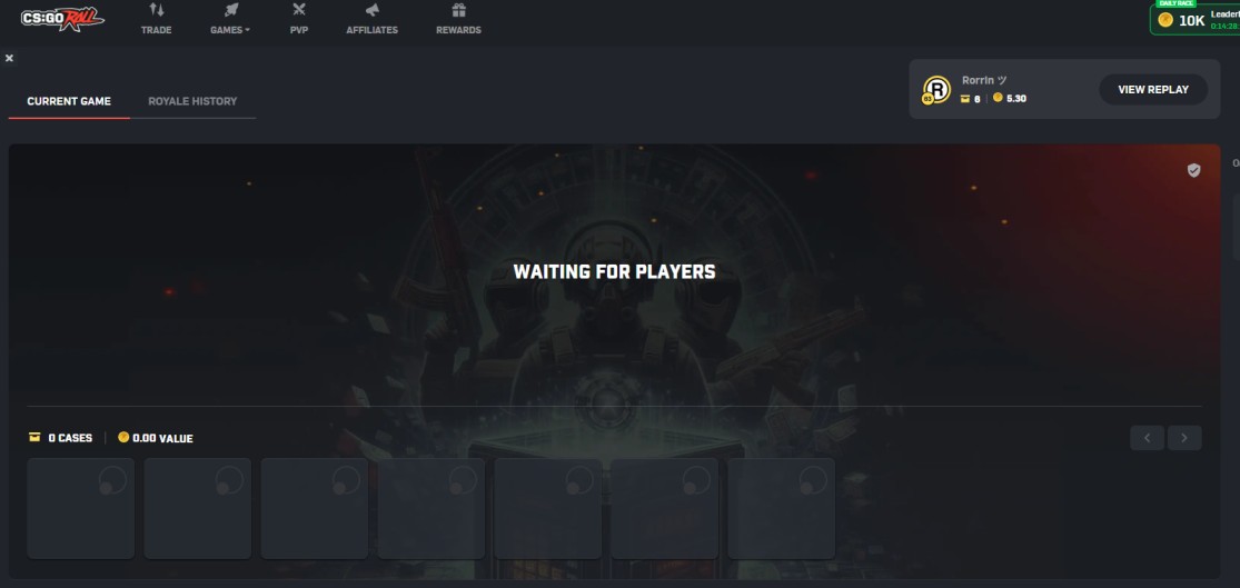 CSGORoll Dota 2 Gambling Sites