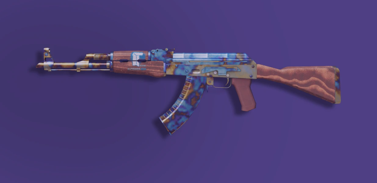 AK-47 Case Hardened Blue Gem