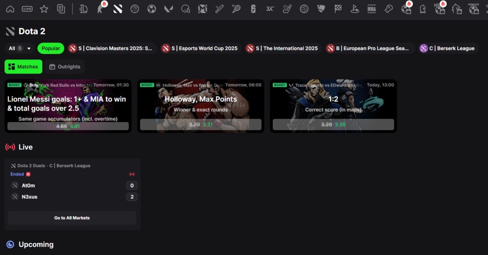 Rivalry Dota 2 Gambling Sites