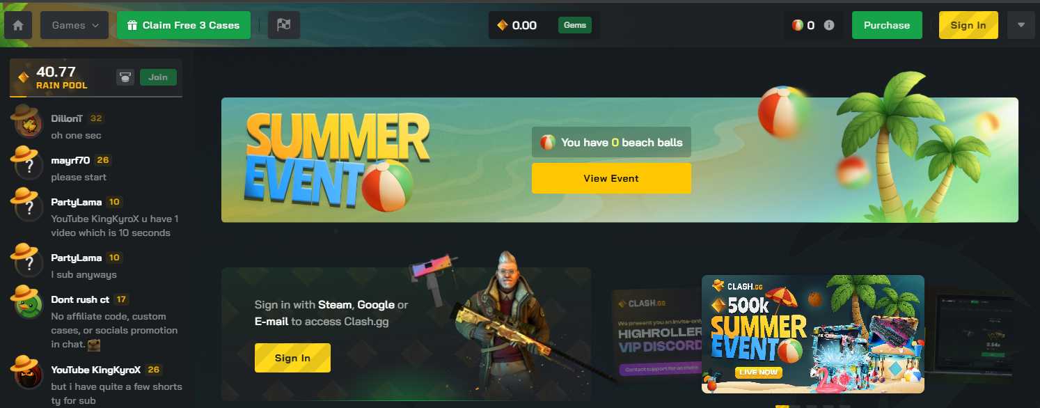 Clash.GG coinflip