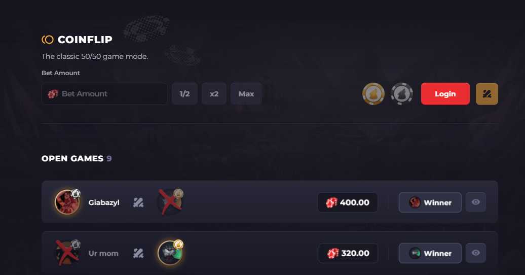 Howl.GG coinflip