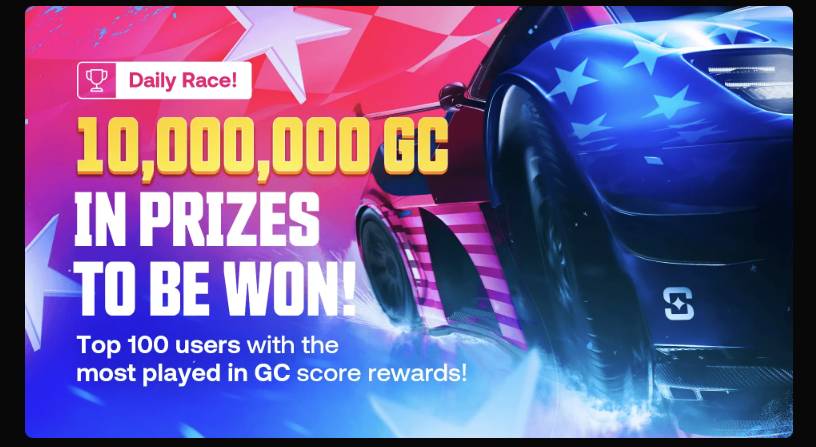 10,000,000 GC Daily Race