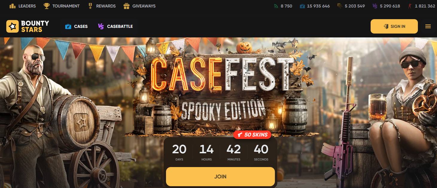 Visit BountyStars.com