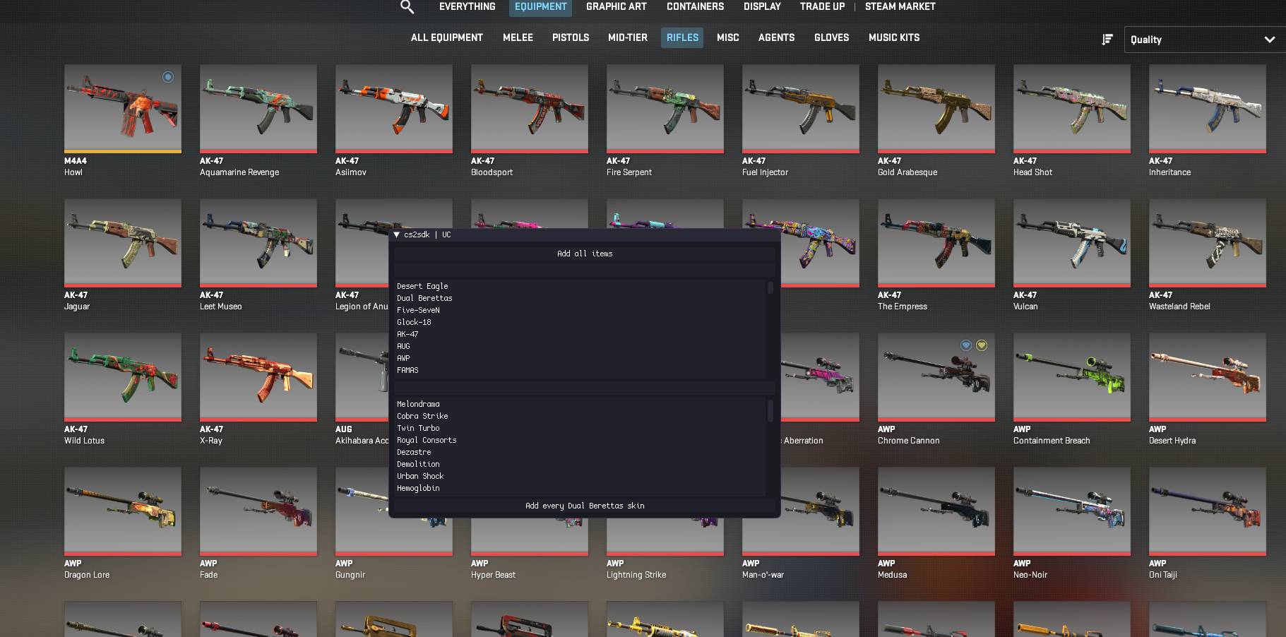 skin changers cs2
