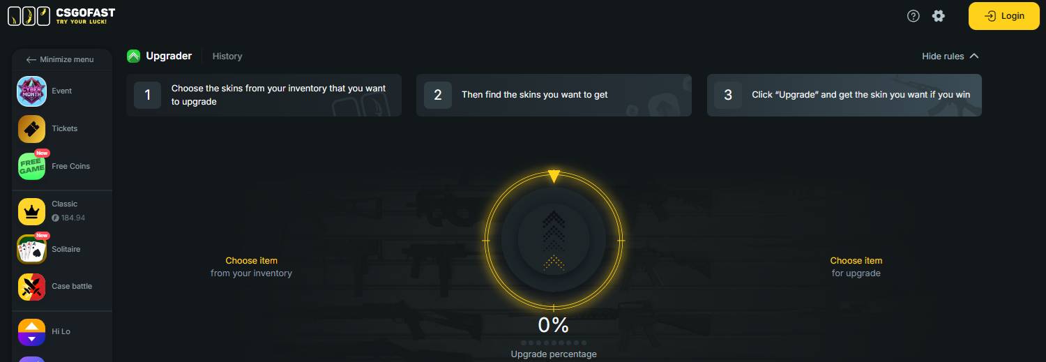 csgofast cs2 upgrade