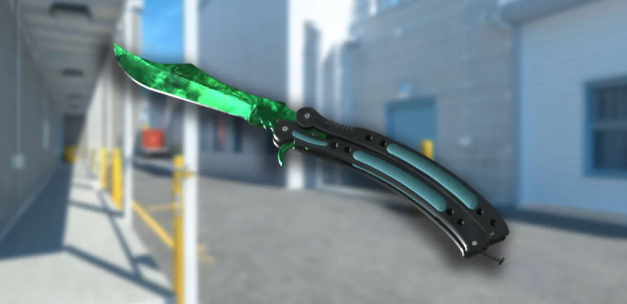 Butterfly Knife | Gamma Doppler Emerald
