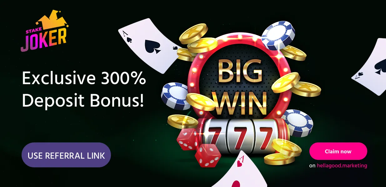 StakeJoker Review & Deposit Bonus