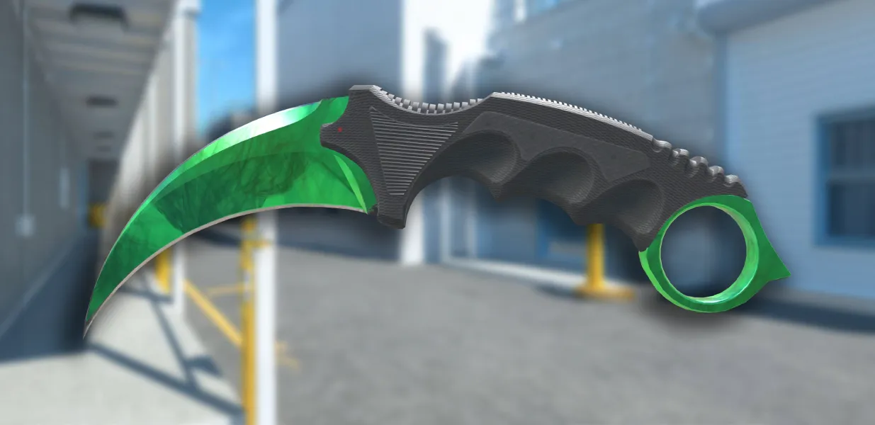Karambit | gamma-doppler-emerald