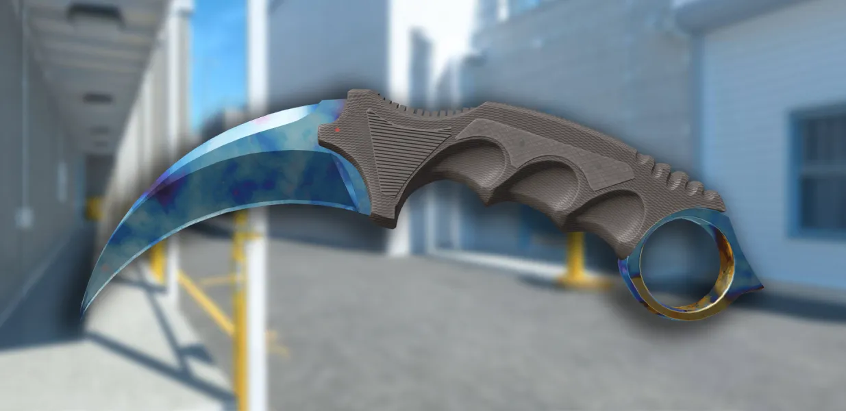 Karambit Blue Gem