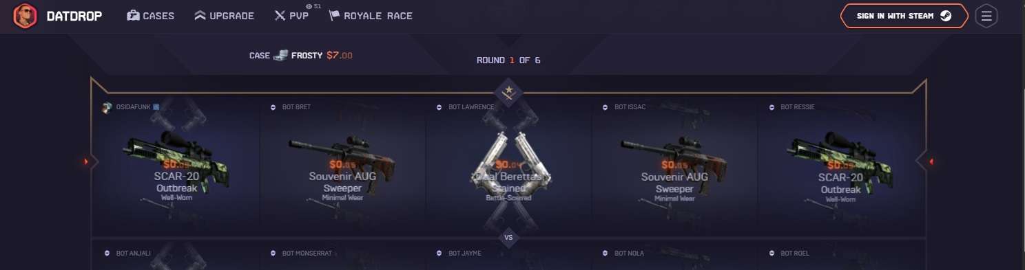 datdrop case battles