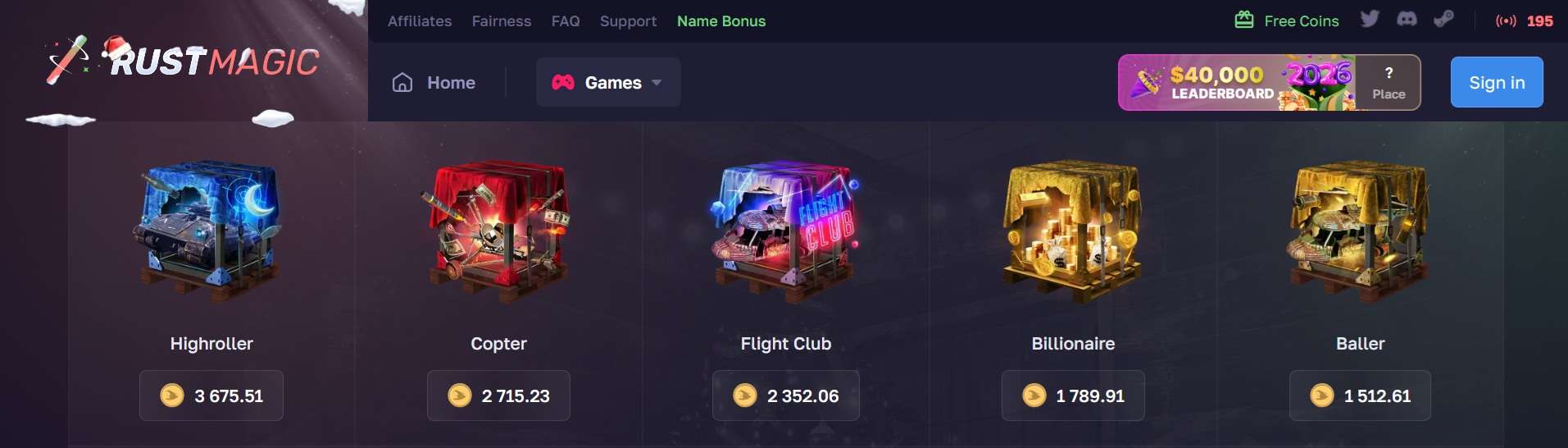 rustmagic case opening