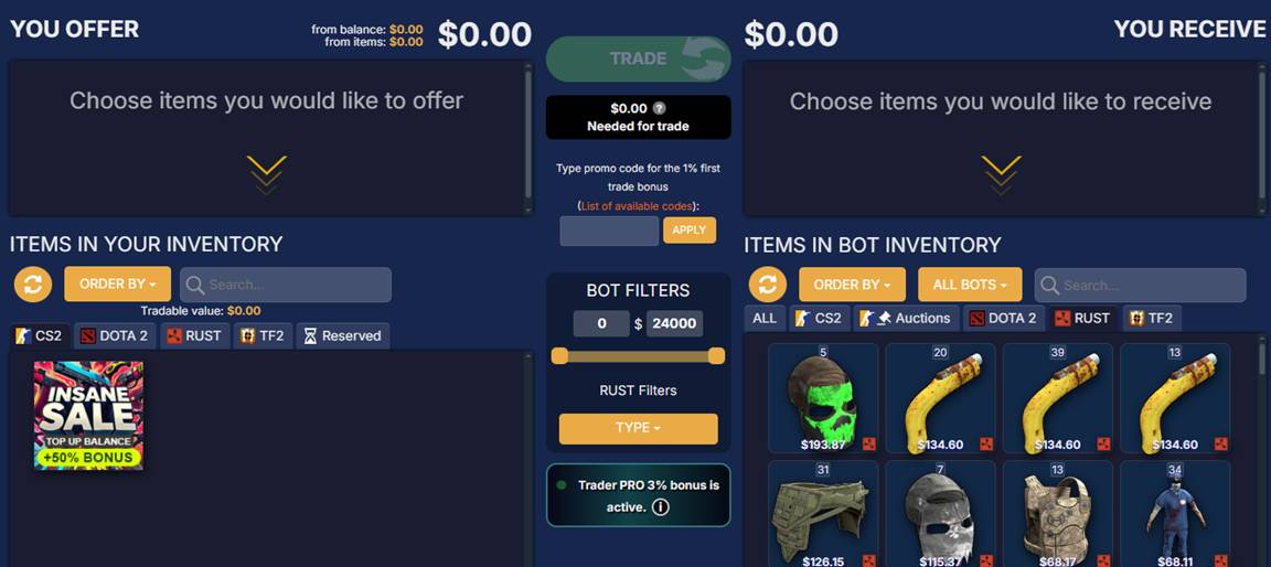 cs.trade rust item store