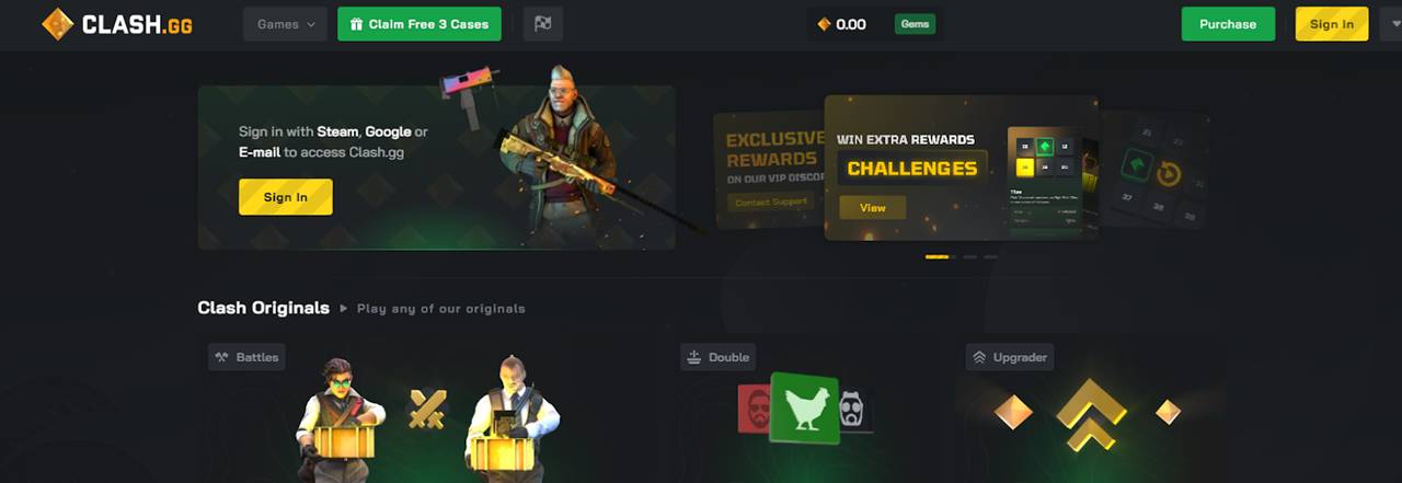 Clash.gg rust jackpot site