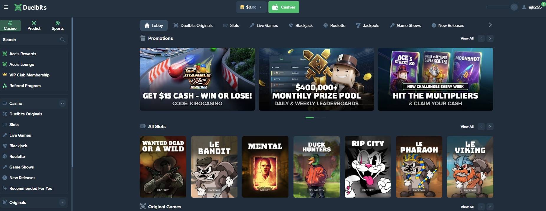 Duelbits - Ethereum Poker