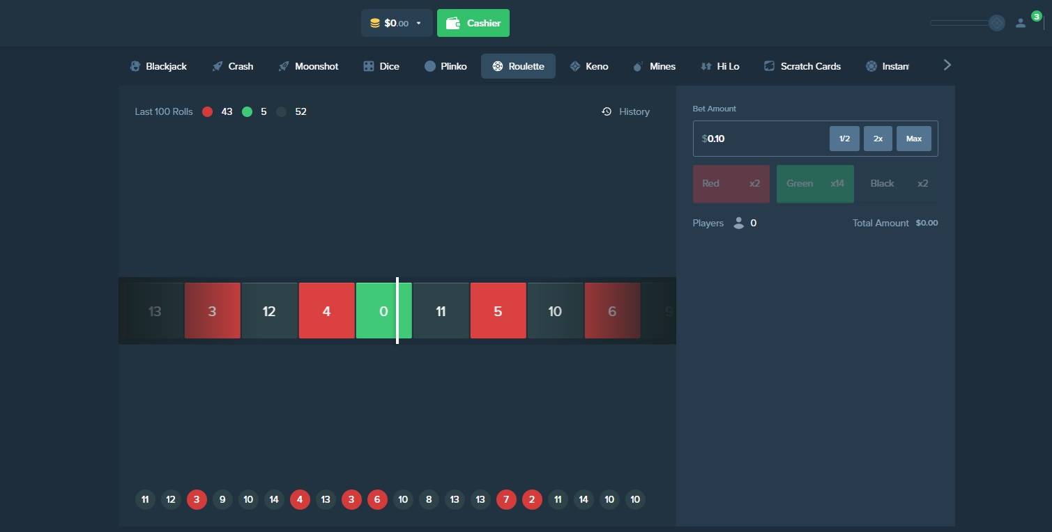 Duelbits - Provably Fair Roulette Casino