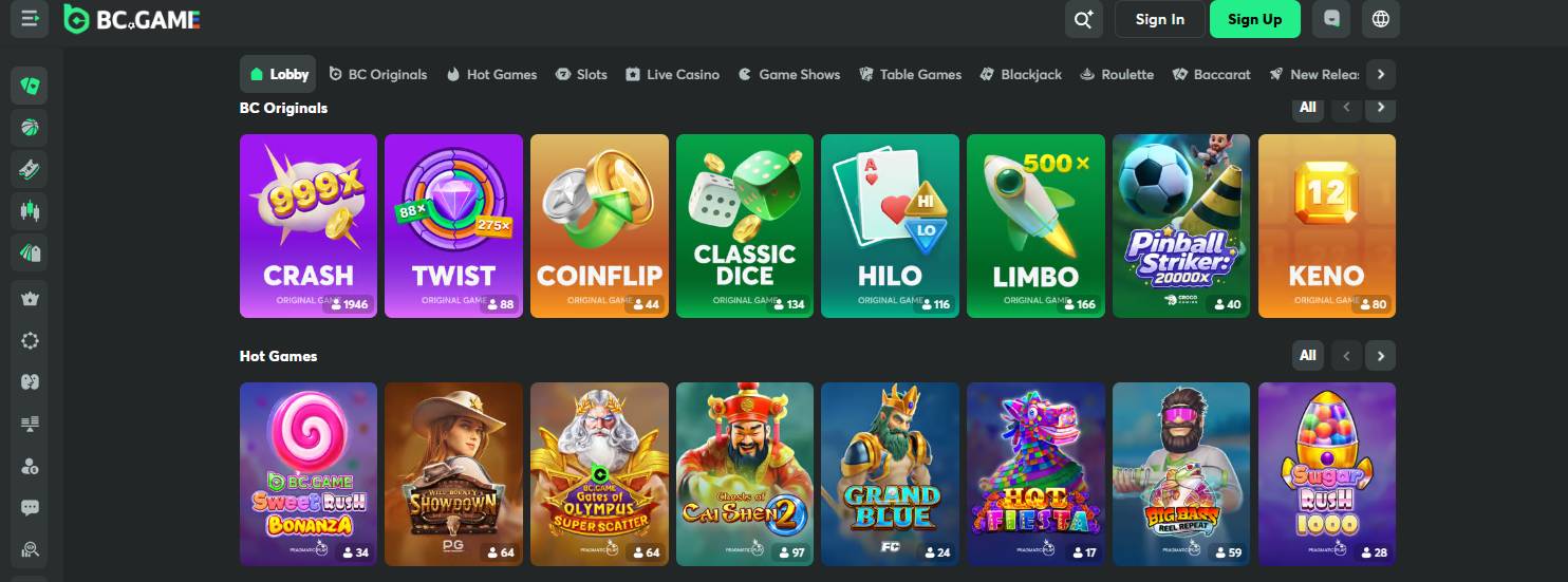 BC.Game - Crypto Casino