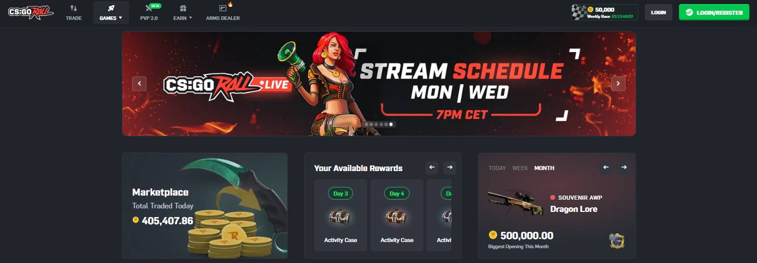 CSGORoll - CS2 Casino