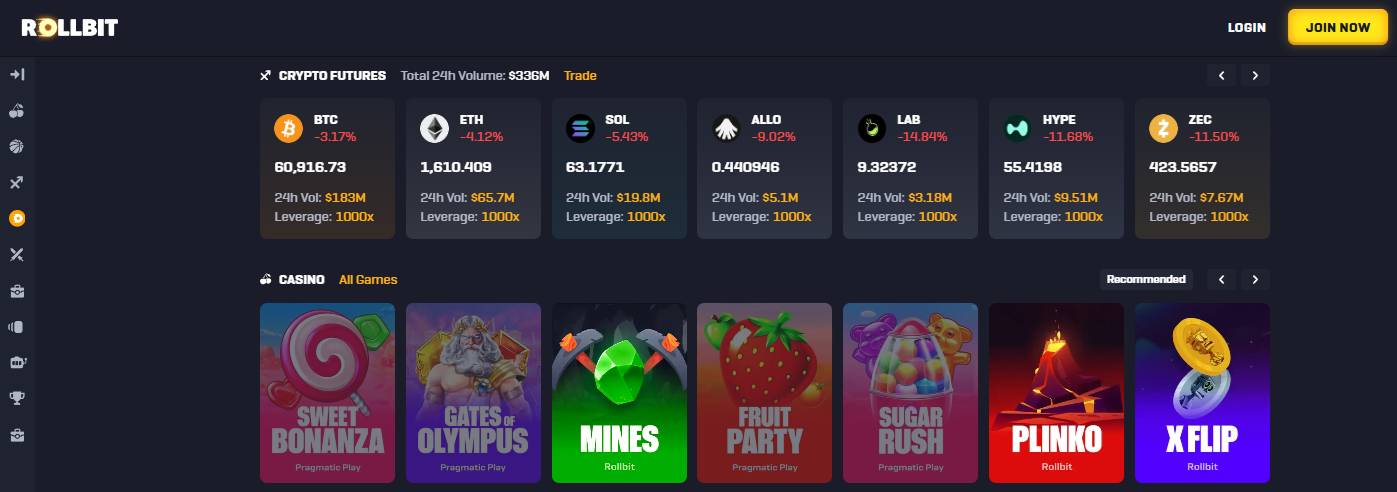 Rollbit site