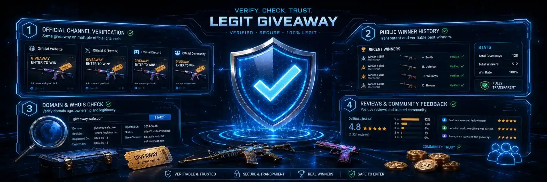 Legitimate Giveaway