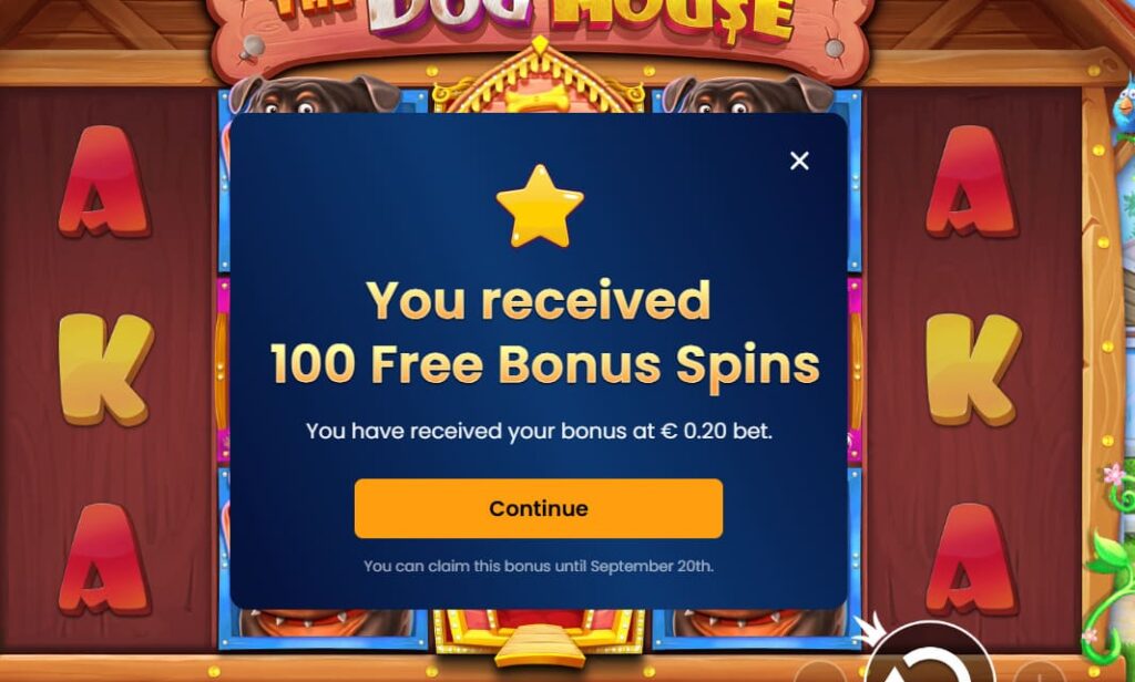 The Dog House free spins gameplay
